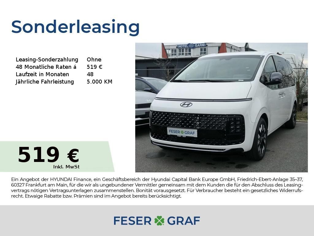 Hyundai Staria SIGNATURE PANO LEDER LED NAVI CAM 360° Leasing