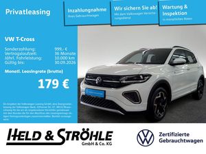 Volkswagen T-Cross R-LINE 1.0 TSI AHK MATRIX NAVI R-KAM SHZ