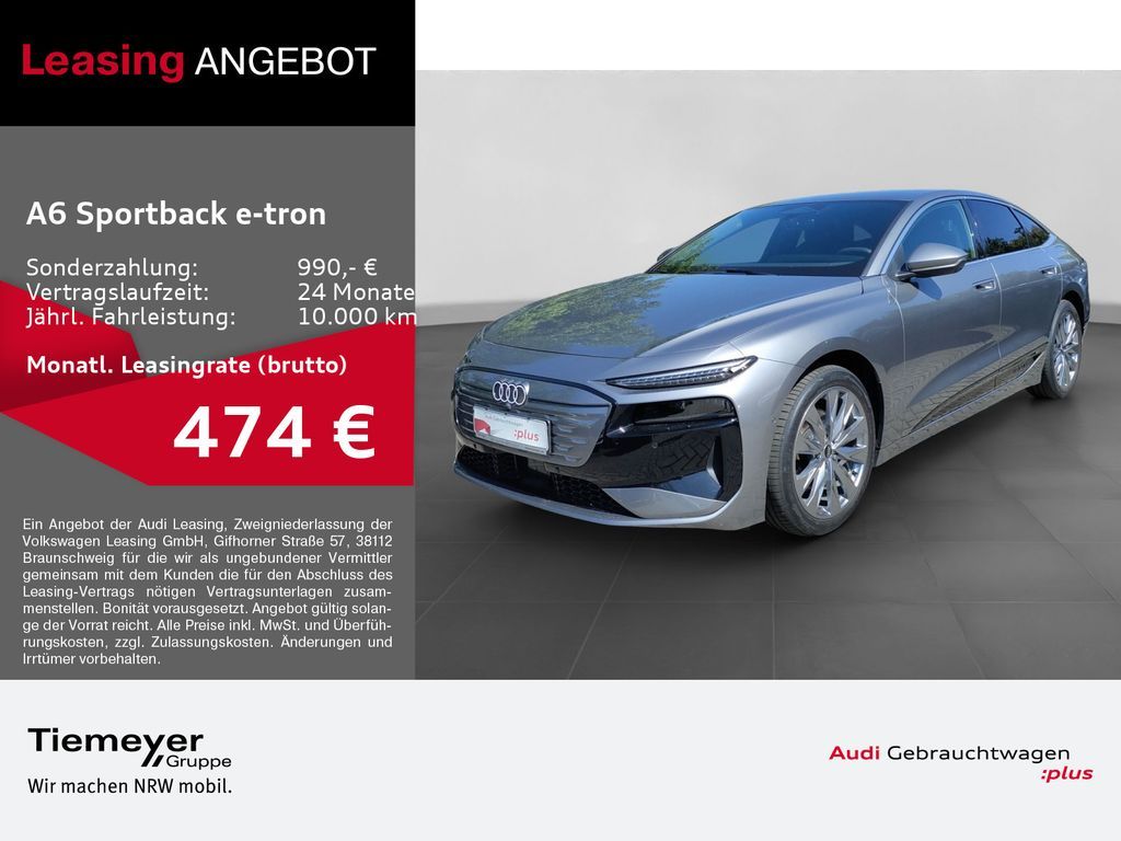 Audi A6 e-tron Sportback LM20 KAMERAS SPORTSITZE LED+ Leasing