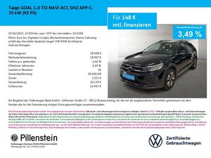 Volkswagen Taigo GOAL 1.0 TSI NAVI ACC SHZ APP-C.