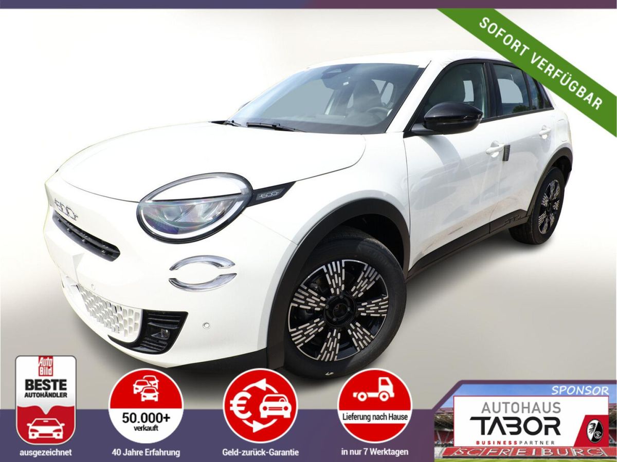 Fiat 600 Hybrid ICON SHZ Keyl Nav Kam 2xPDC LED CarP Leasing