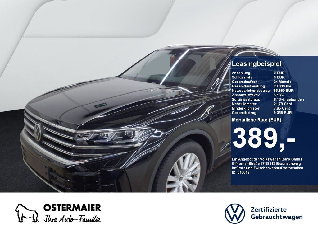 Volkswagen Touareg ELEGANCE 3.0TDI 231PS ACC.AHK.KAMERA.NAV Leasing