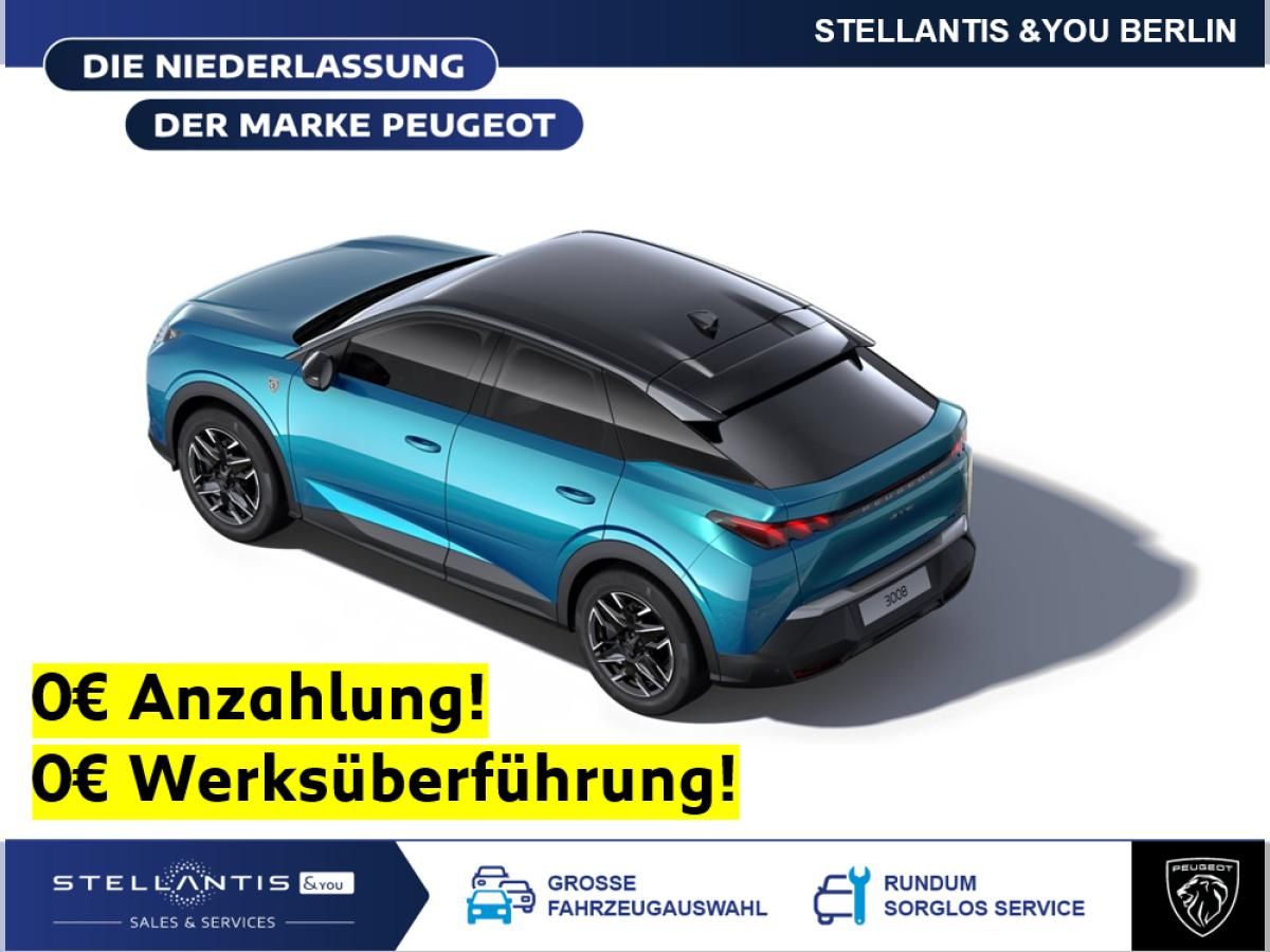 Peugeot 3008 GT📢145PS inkl. ALLWETTER✨TOP AUSSTATTUNG Leasing