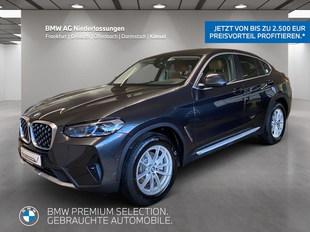 BMW X4 xDrive20d Navi AHK Head-Up Laser Kamera HiFi Leasing