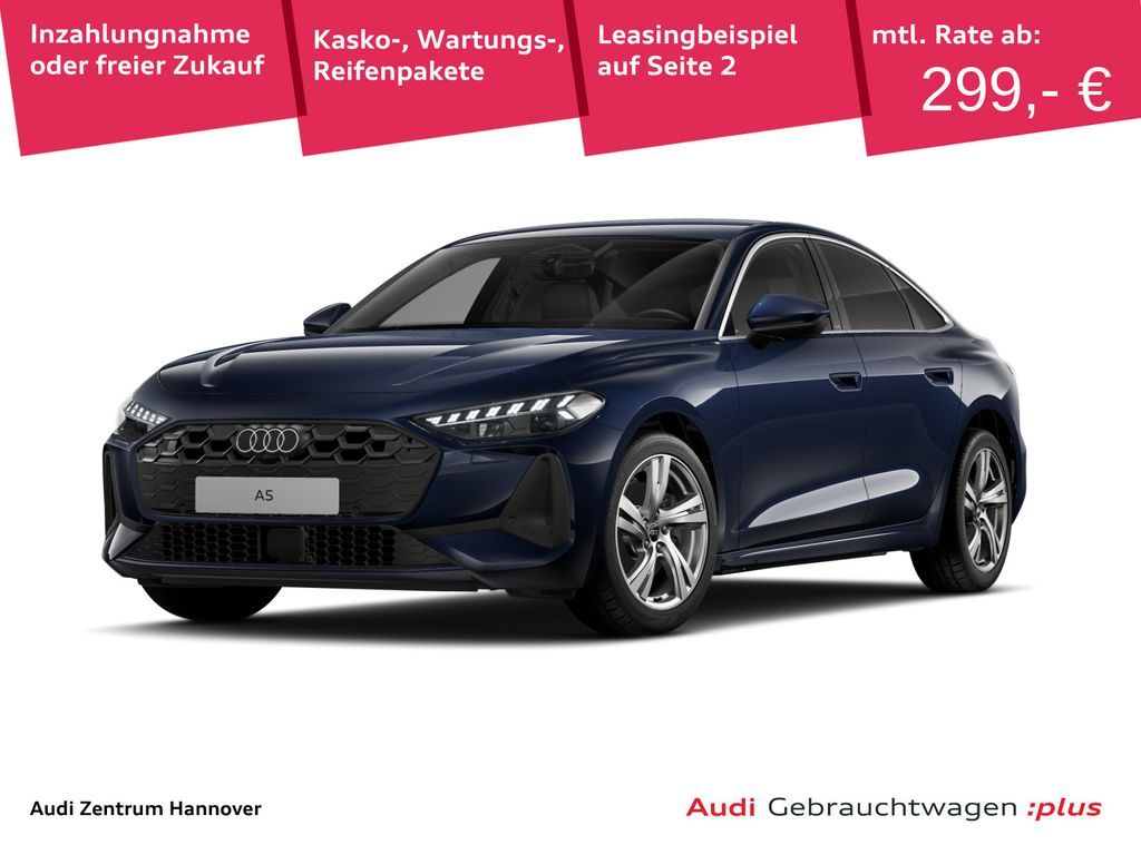 Audi A5 Limousine 2.0 TFSI Kamera Navi virtual Leasing