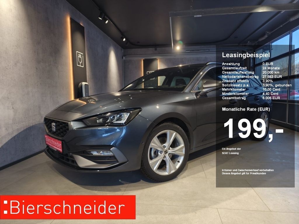 Seat Leon Sportstourer 1.5 eTSI DSG FR ab 199.- 990.- Leasing