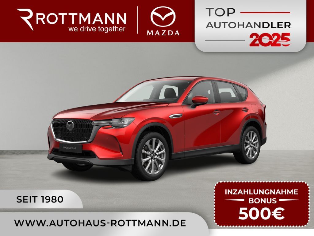 Mazda CX-60 Plug-In 327ps PHEV Aut. AWD Exclusive-Line Leasing