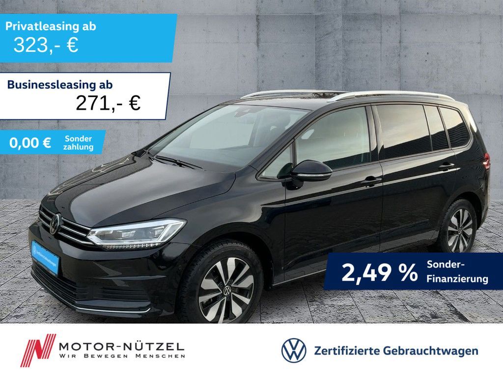 Volkswagen Touran 1.5 TSI DSG GOAL MATRIX+NAVI+AHK+ACC+7SI Leasing