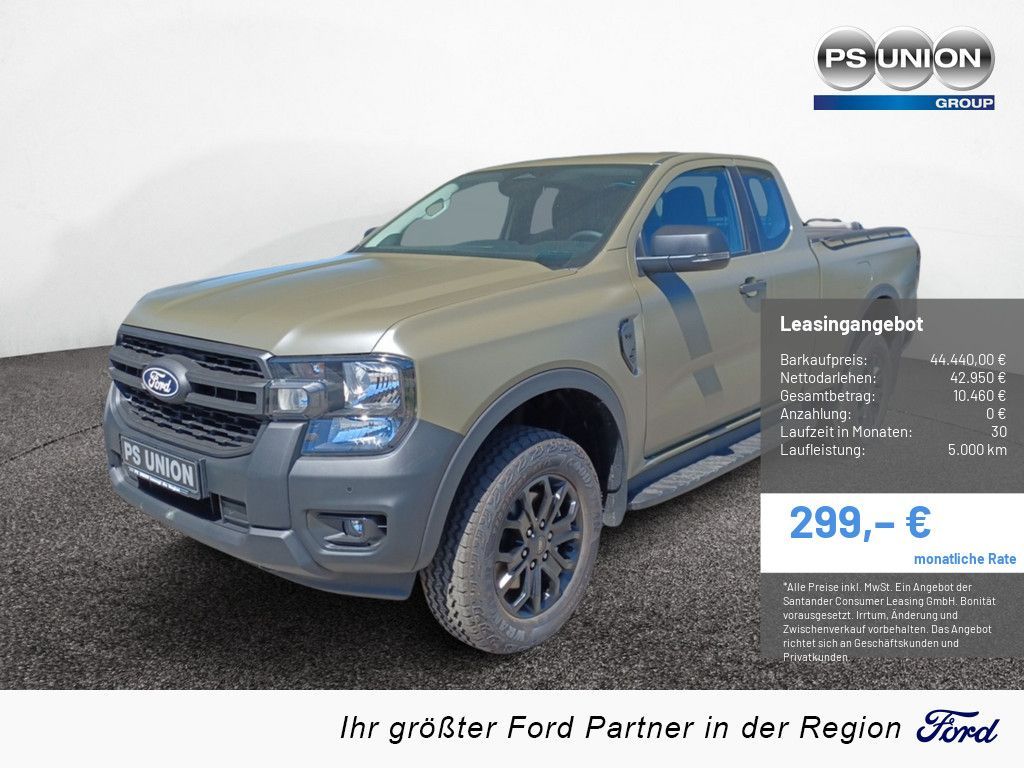 Ford Ranger 3.0 XLT Extrakabine KAMERA NAVI AHK ACC Leasing