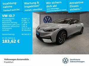Volkswagen ID.7 Pro Navi IQ.Light DAB+ FrontAssist Leasing