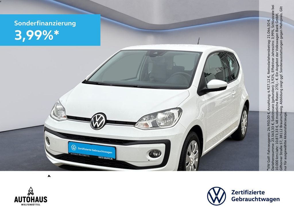 Volkswagen up! move up! 1.0 KAMERA KLIMA PDC SHZ Leasing