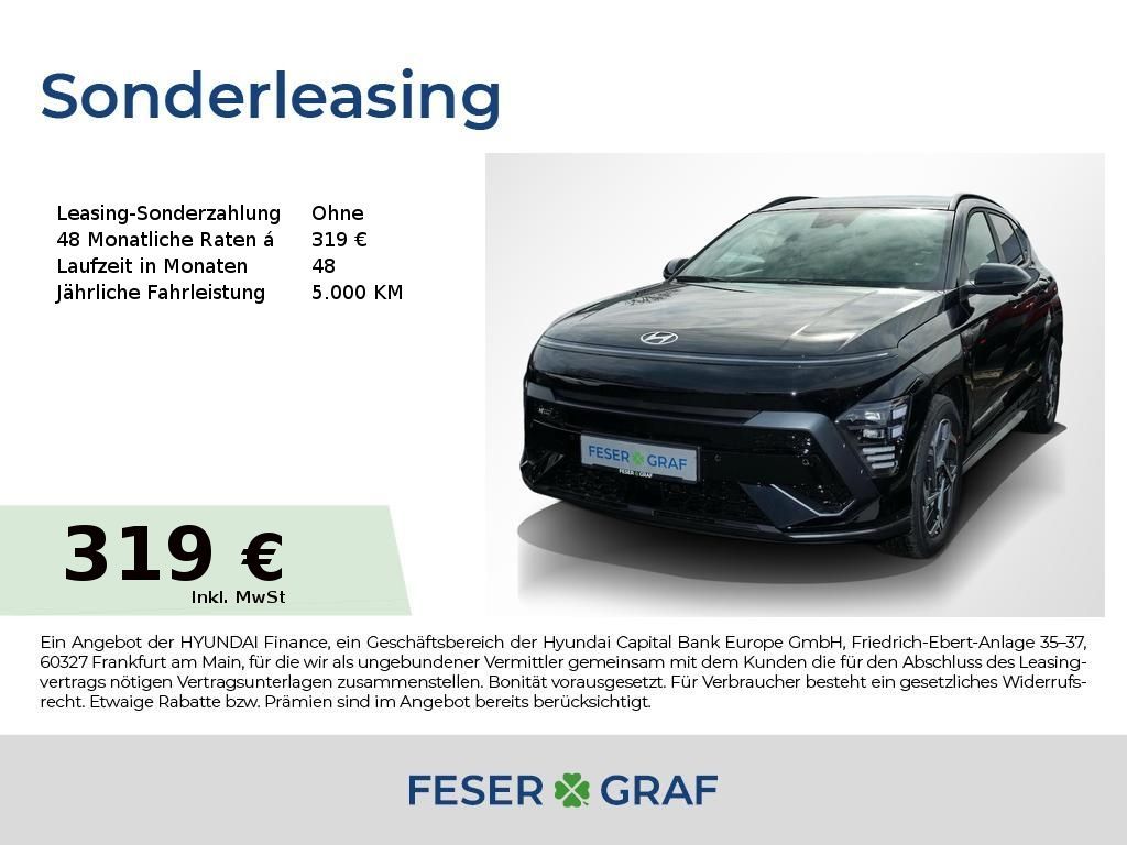 Hyundai Kona N-LINE HEV LED NAVI SHZ LHZ CARPLAY CAM Leasing