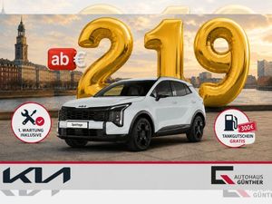 Kia Sportage 150PS AT Black Edition *sofort verfügbar* 1. Wartung inkl. + 300€ Tankgutschein | 19" | Carplay | We