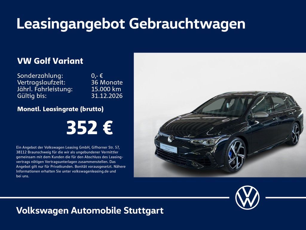 Volkswagen Golf Variant R 2.0 TSI DSG Navi Pano ACC LED SHZ Leasing