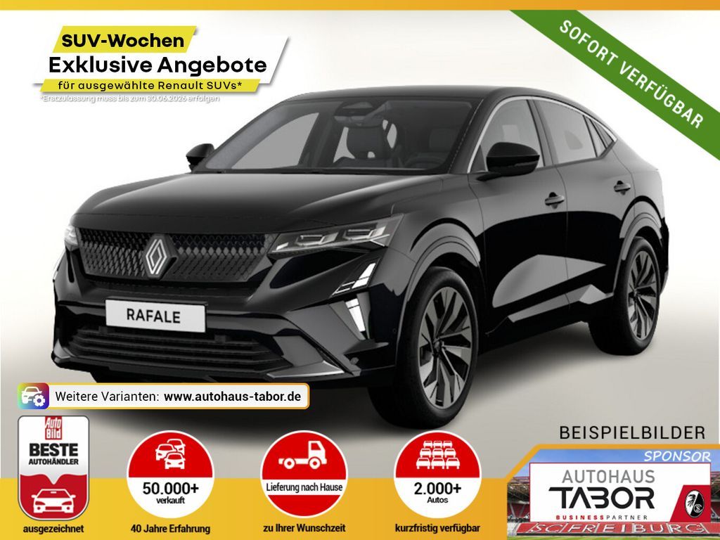 Renault Rafale Techno Full Hybrid E-Tech 200 PDC vo/hi Leasing