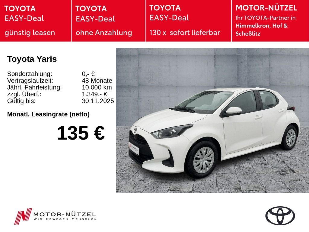 Toyota Yaris Hybrid Comfort - SOFORT VERFÜGBAR Leasing
