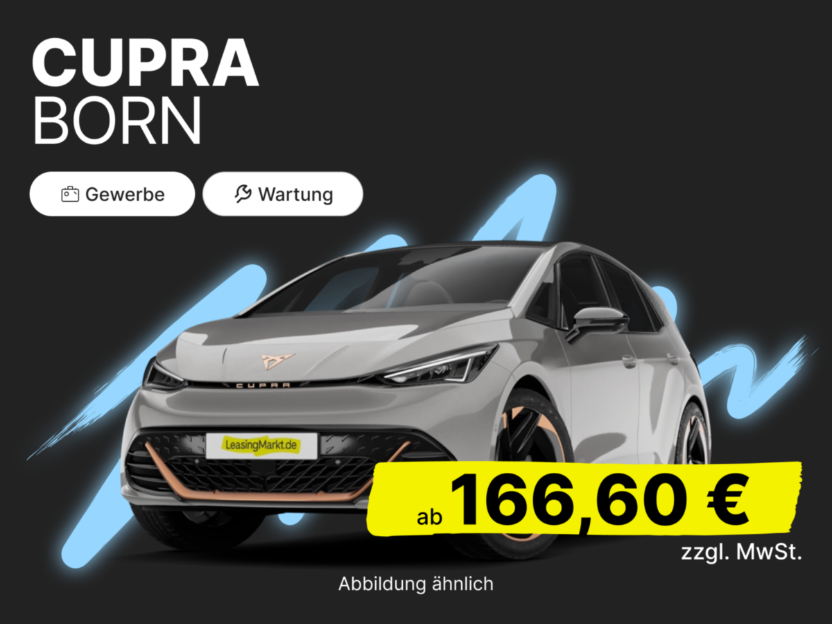 Cupra Born 60 kWh | inkl. Wartung | Gewerbe Leasing