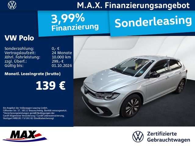 Volkswagen Polo 1.0 TSI LIFE GOAL DSG LED+KAMERA+AHK+DCP+PD Leasing