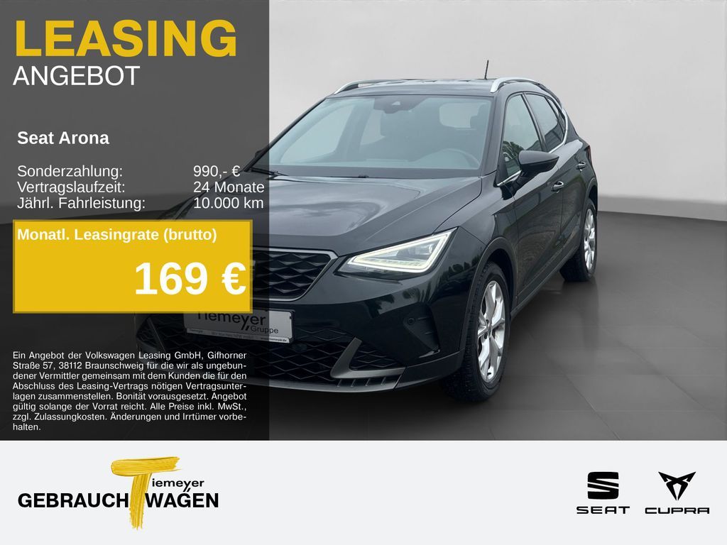 Seat Arona 1.5 TSI DSG FR NAVI AHK GJR ACC SITZH Leasing