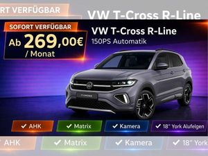 Volkswagen T-Cross 150PS DSG R-Line AHK | Matrix | Kamera