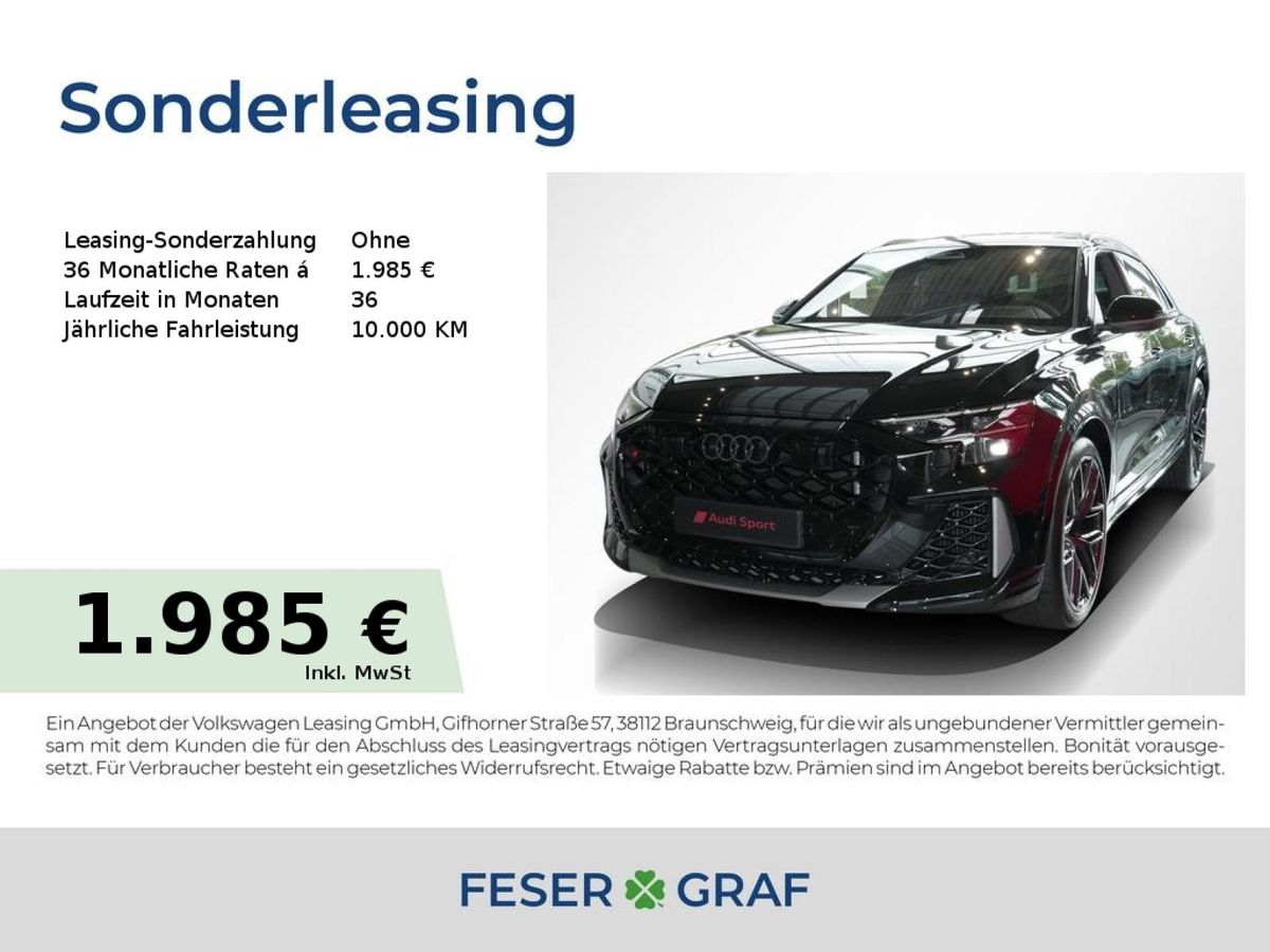 Audi RS Q8 SUV performance tiptronic Leasing