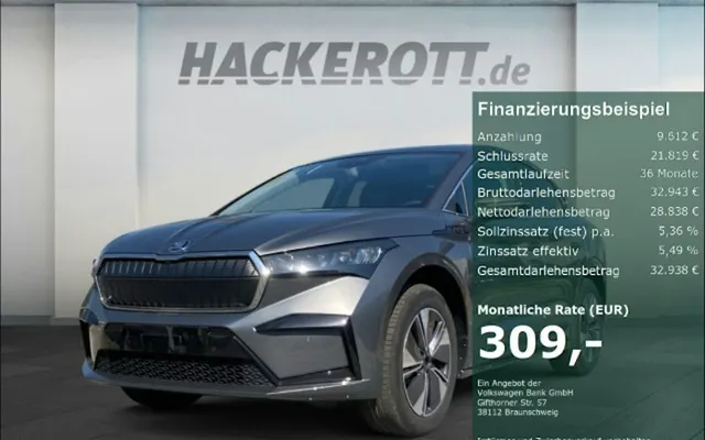 Skoda Enyaq-iv-coupe Coupé 60 5dr