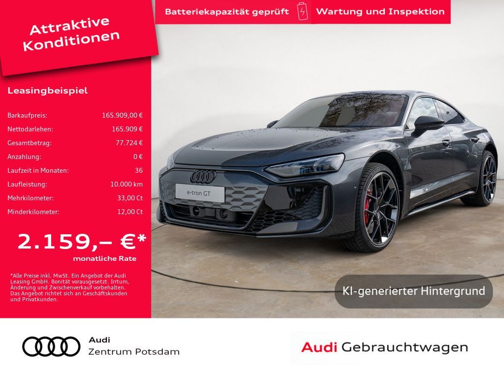Audi RS e-tron GT performance LASER PANO B&O HUD Leasing