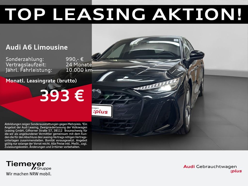 Audi A6 Limousine TFSI Q 2x S LINE LEDER MATRIX HuD B Leasing