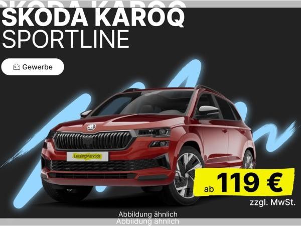 Skoda Karoq 1.5 Sportline Automatik | Vorlauf | GEWERBE Leasing