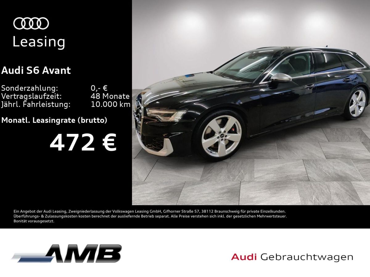Audi S6 Avant TDI qu. AHK/Standhzg/LED/Navi+/Sitzhzg Leasing