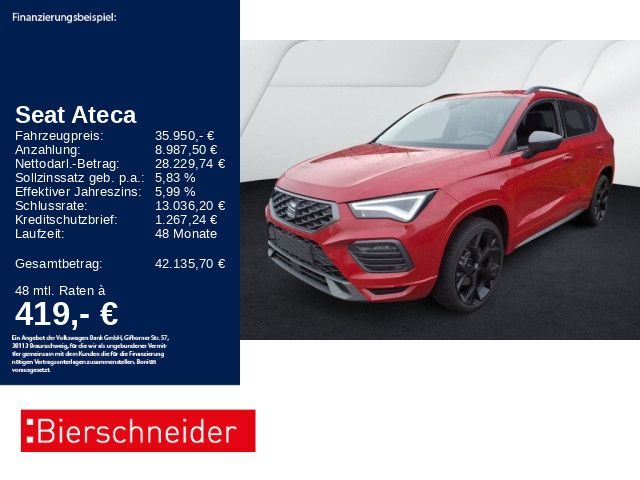 Seat Ateca 2.0 TDI DSG FR Black Edition 19 AHK STAND Leasing