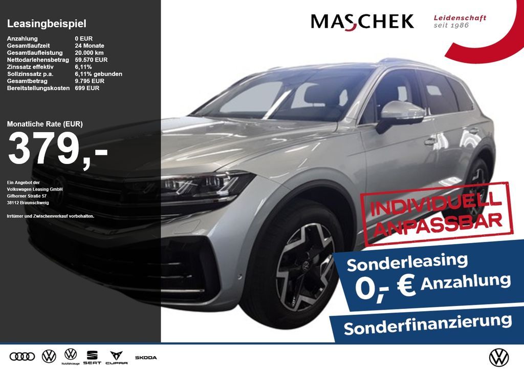 Volkswagen Touareg Elegance 3.0 TSI Sonderleasing! Pano AHK Leasing