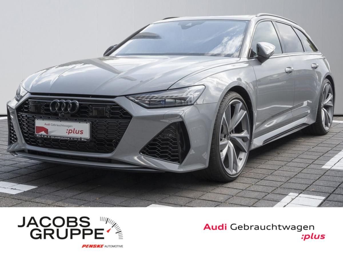 Audi RS6 Black+/B+O Advanced/RS-AGA/Pano/Laser/HuD/ACC/22Zoll/360° Leasing