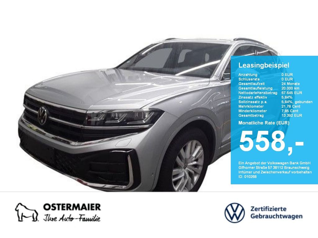 Volkswagen Touareg R-LINE 286PS NP.112T ACC.5J-G.AHK.STHZG. Leasing
