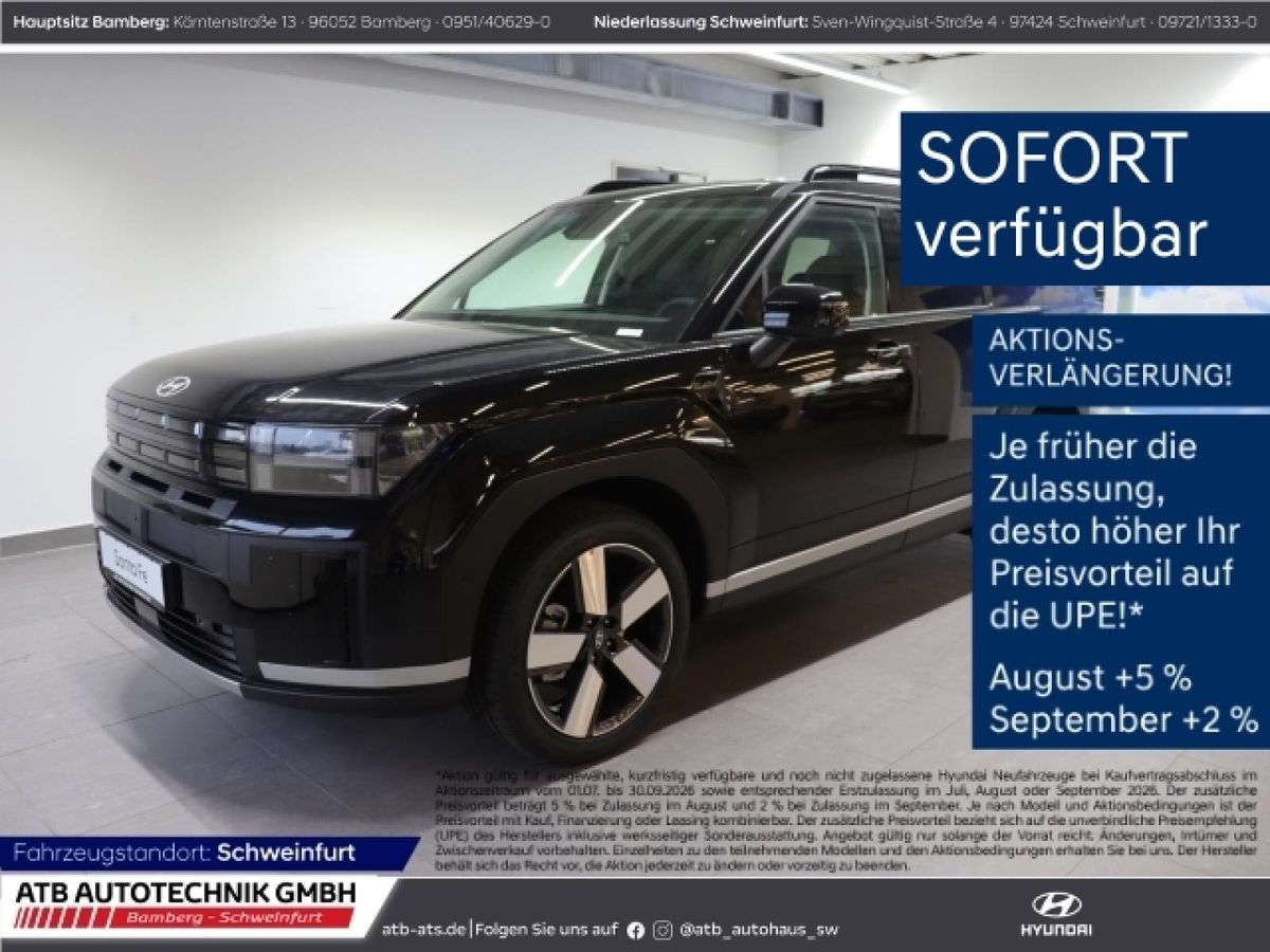 Hyundai SANTA FE Hybrid 1.6 T-GDi 6-AT 2WD Signature Navi Leder Digitales Cockpit Soundsystem Leasing