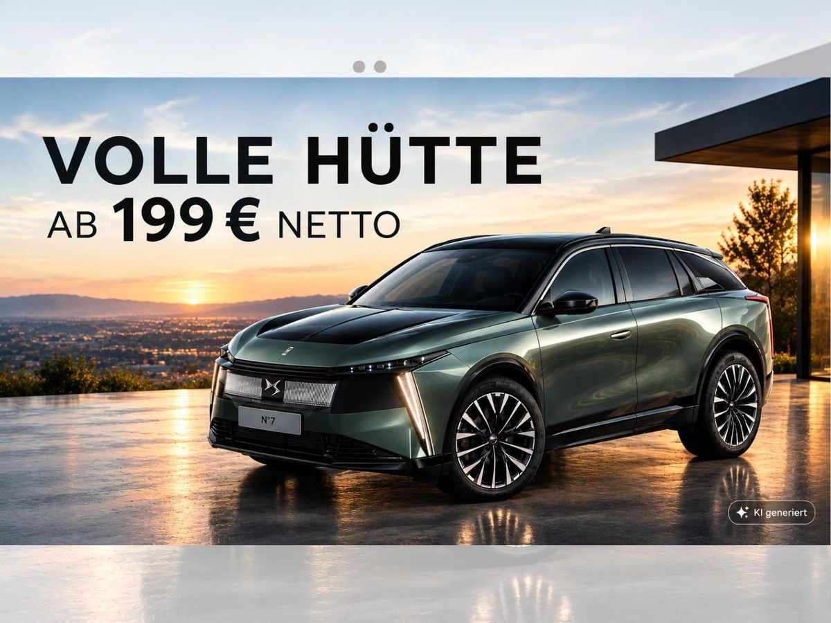 DS Automobiles N°7 🚀🚗Mild Hybrid 145 PS Benzin Etoile mit Vollausstattung, Anhängerkupplung, Ganzjahresreifen uvm... 🚀🚗 Leasing