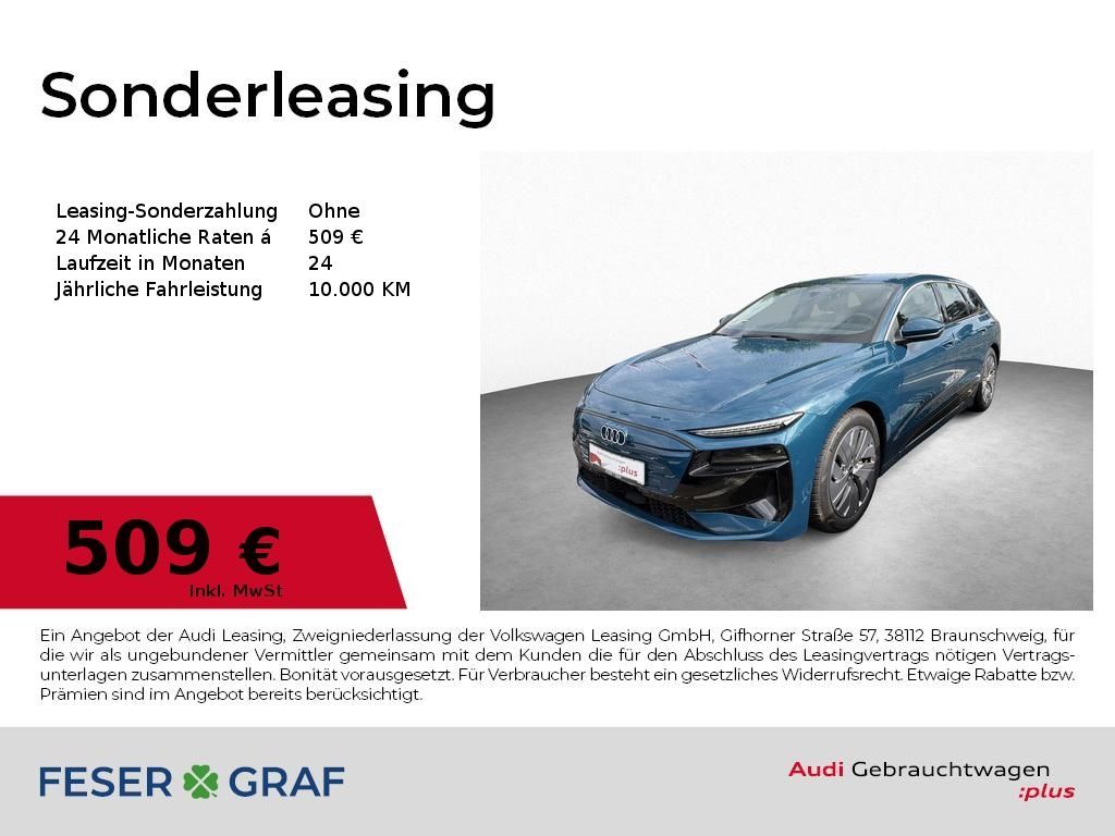 Audi A6 e-tron Avant performance AHK LED PLUS LUFT 36 Leasing
