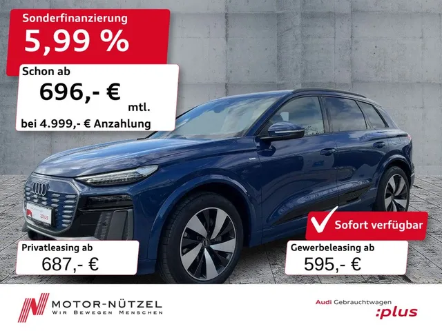 Audi Q6 e-tron QU S-LINE MATRIX+NAVI+PDC+20"LM