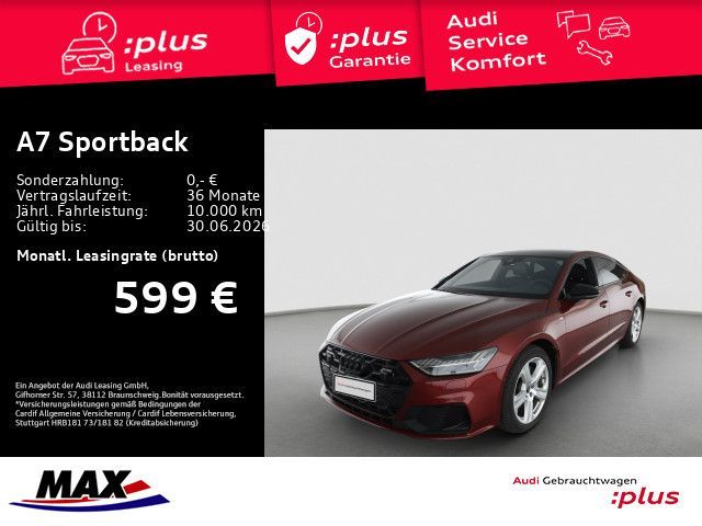 Audi A7 Sportback 45 TDI QUATTRO S LINE MATRIX+PANO+K Leasing