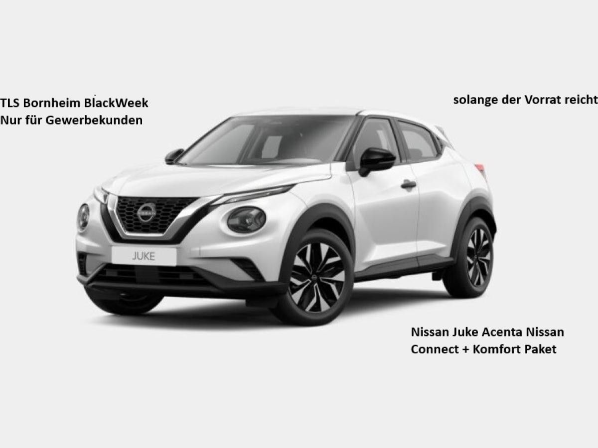 Nissan Juke ACENTA F16B Navi, Klima, Sitzheizung, Kamera u.v.m. solange der Vorrat reicht Leasing