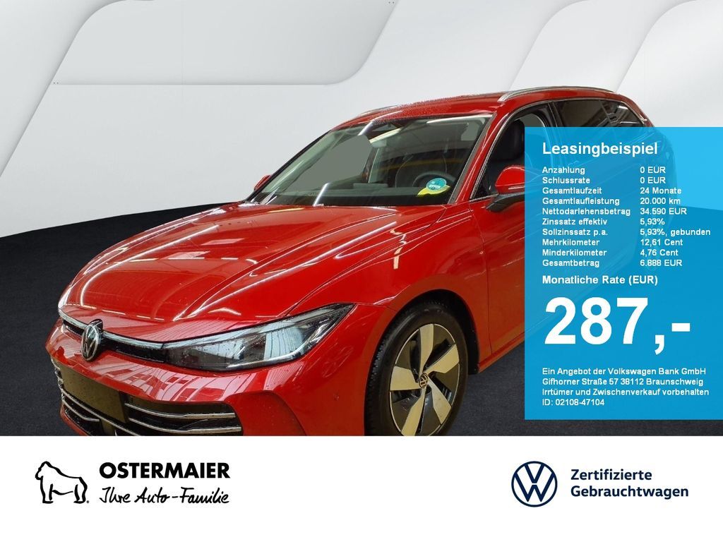 Volkswagen Passat Variant ELEGANCE 2.0TDI 150PS DSG NP.59t. Leasing