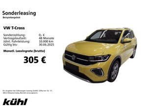 Volkswagen T-Cross 1.5 TSI DSG R-Line IQ.Light ACC Kamera b Leasing