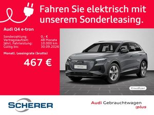 Audi Q4 e-tron 40 SHZ LEDER MMI 3J Anschlussgarantie