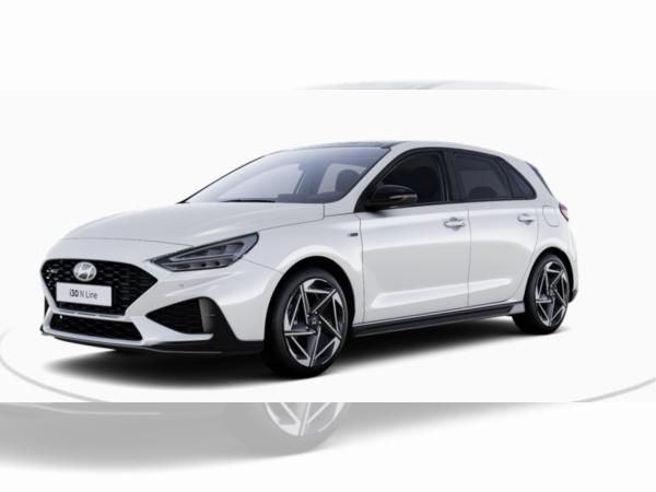 Hyundai i30 NlineX 7DCT 🟢SOFORT VERFÜGBAR🟢 150ps Panodach Adapt. Tempomat Navi Kamera SHZ Leasing
