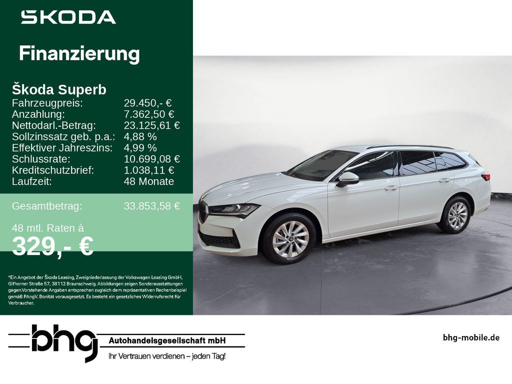 Skoda Superb Combi 2.0 TDI DSG Essence *AHK*NAVI*ACC* Leasing