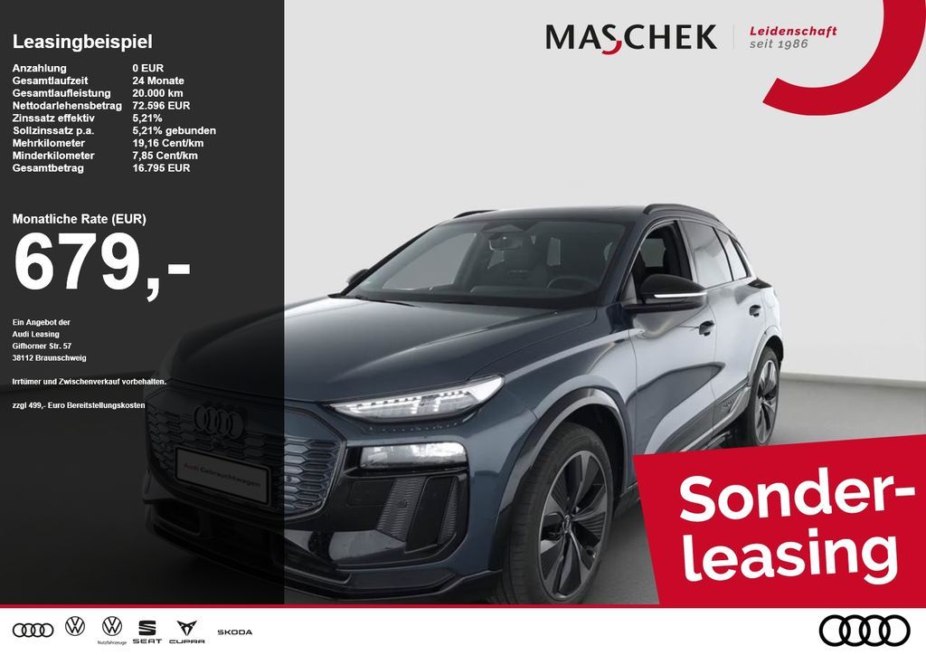 Audi SQ6 e-tron HUD Pano LM21 360° Memory Lenkh Sport Leasing