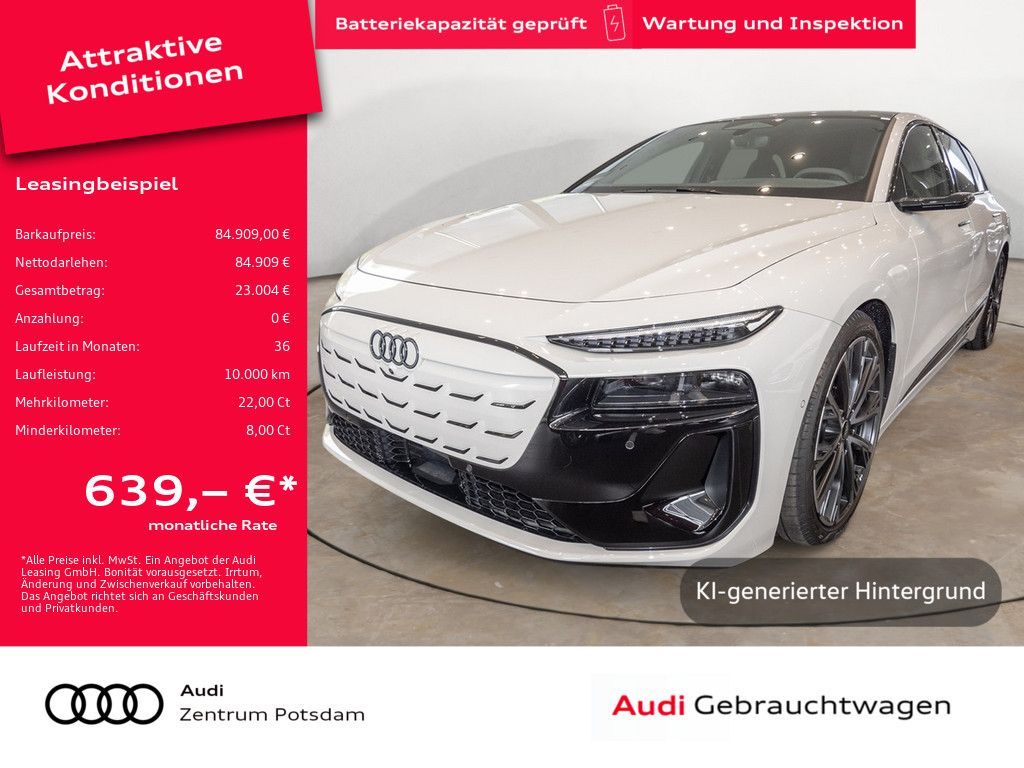Audi S6 Avant edition one beige e-tron B&O STANDHZ Leasing