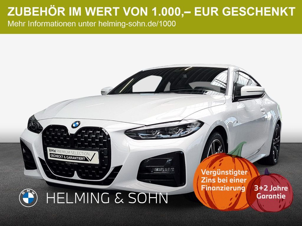 BMW 420d xDrive M-Sport LED HK HiFi DAB Glasdach Kom Leasing