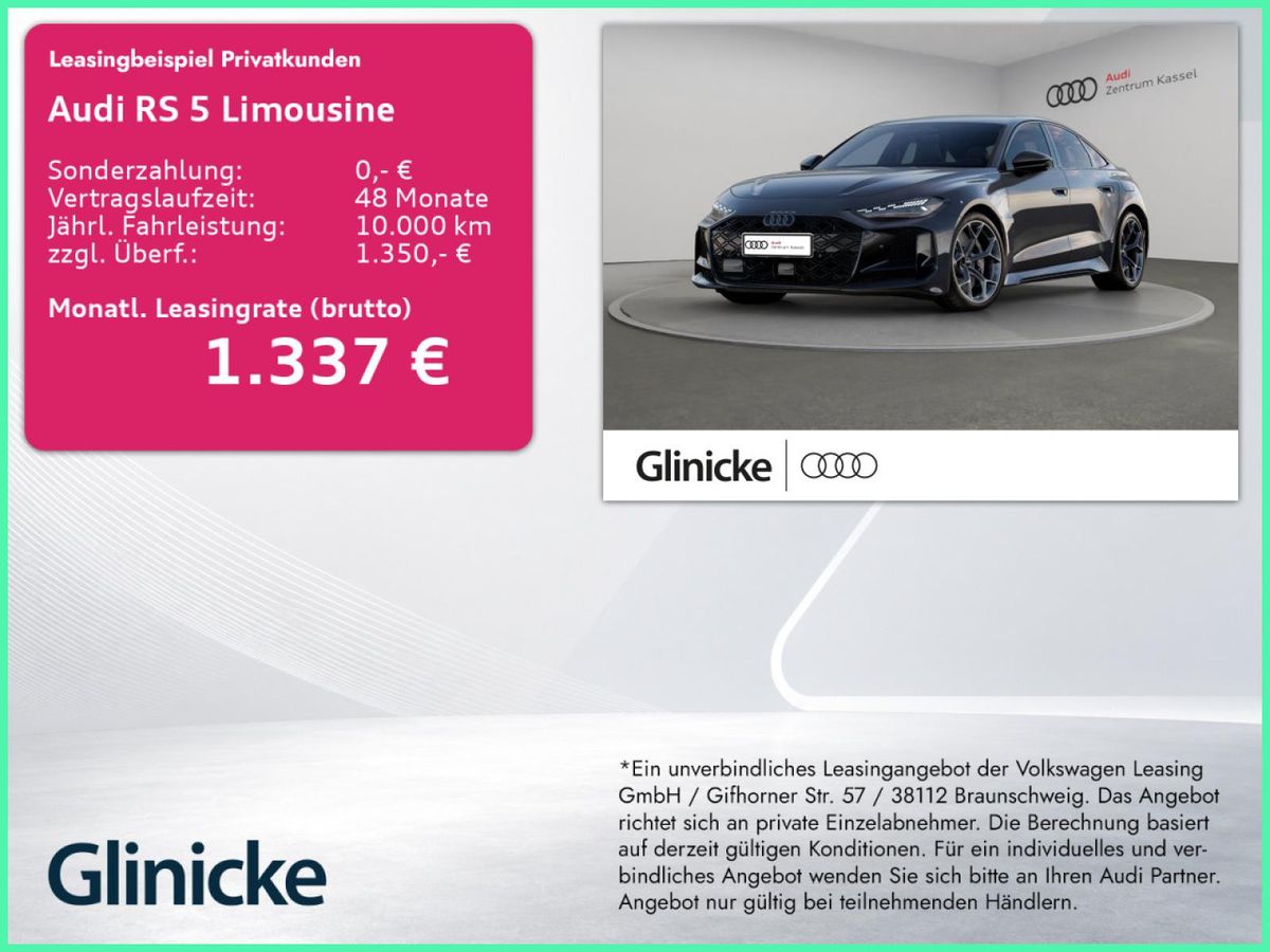 Audi RS5 RS 5 Limousine NEUBESTELLUNG Leasing