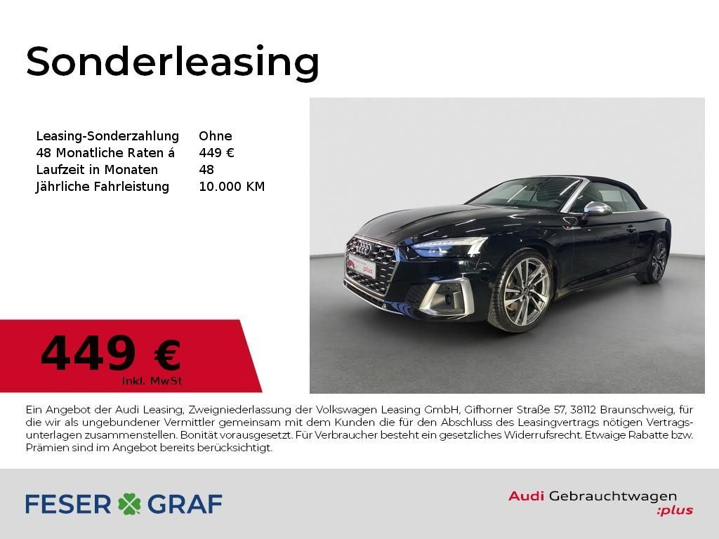 Audi S5 Cabriolet TFSI RFK ACC Navi APP 3-Zone Leasing